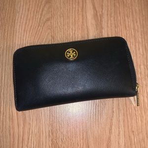 Tory Burch Black Wallet